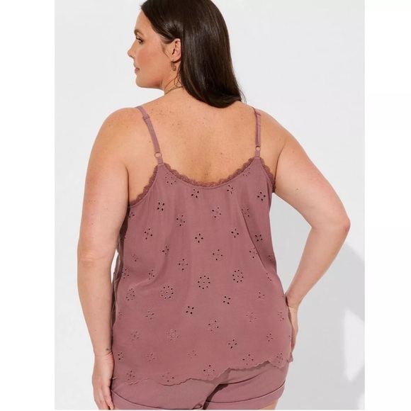 Torrid Eyelet Cami - Picture 3 of 6